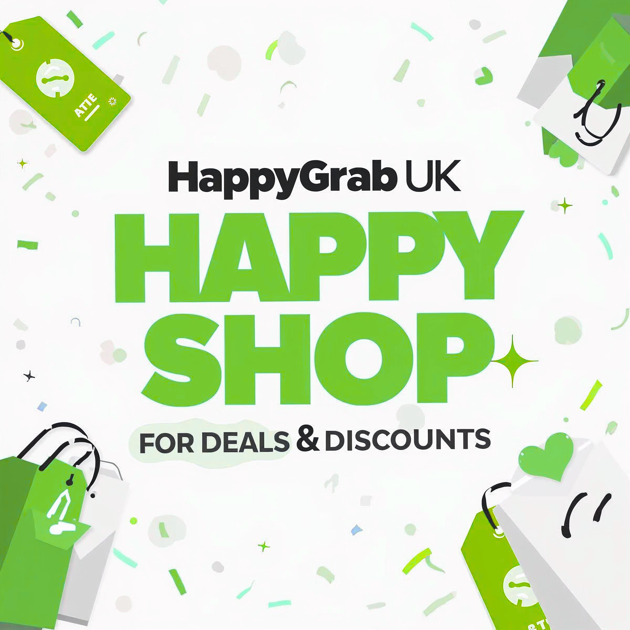 🎉 HappyGrab UK: Your One-Stop Shop for Deals & Discounts