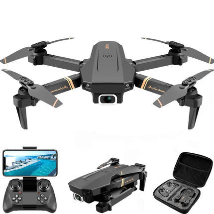4DRC V Series WIFI FPV Drone With Dual 4K Camera - Foldable RC Drone Quadcopter - - Happy Grab