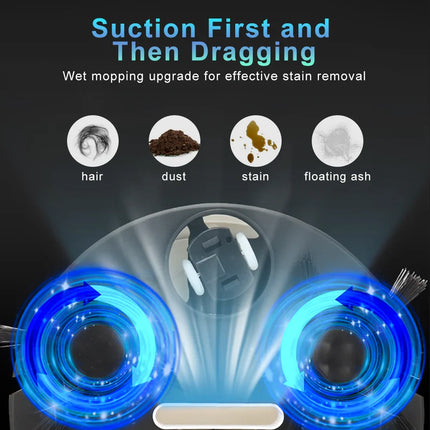 NNEOBA Automatic Intelligent Sweeping and Mopping Robot-4