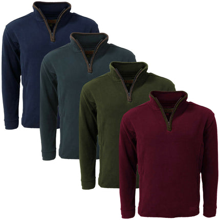 Mens Game Stanton Fleece Pullover - Happy Grab