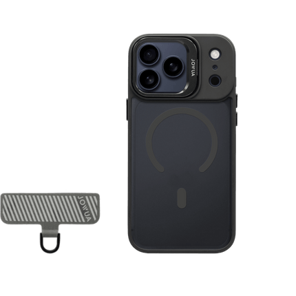 iPhone Case for Tesla Car Mount with MagSafe + Phone Tether Tab Set (iPhone 17 Series) - Happy Grab